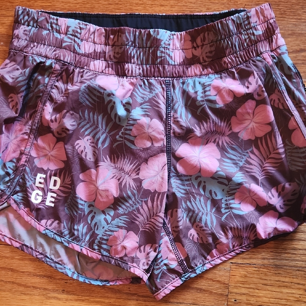 Edge Women's Tropical Floral Athletic Shorts